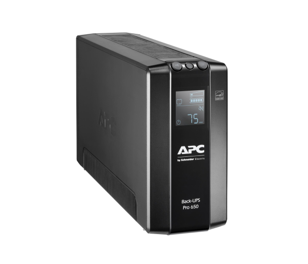 APC Back-UPS Pro (650VA/390W, 6xIEC, RJ-45, AVR, LCD) - 520166 - zdjęcie 5